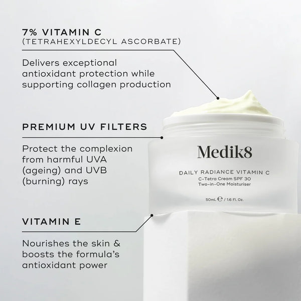 Medik8 Daily Radiance Vitamin C Moisturiser