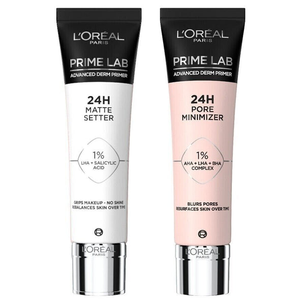 L'Oreal Paris Prime Lab 24HR Pore Minimizer, Matte Setter Face Primer 30ml