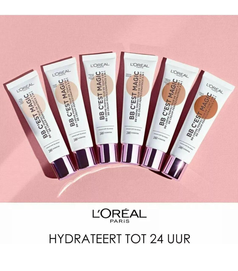 L'Oreal BB C'est Magic Cream 5in1 Skin Perfector ~Please Choose Shade