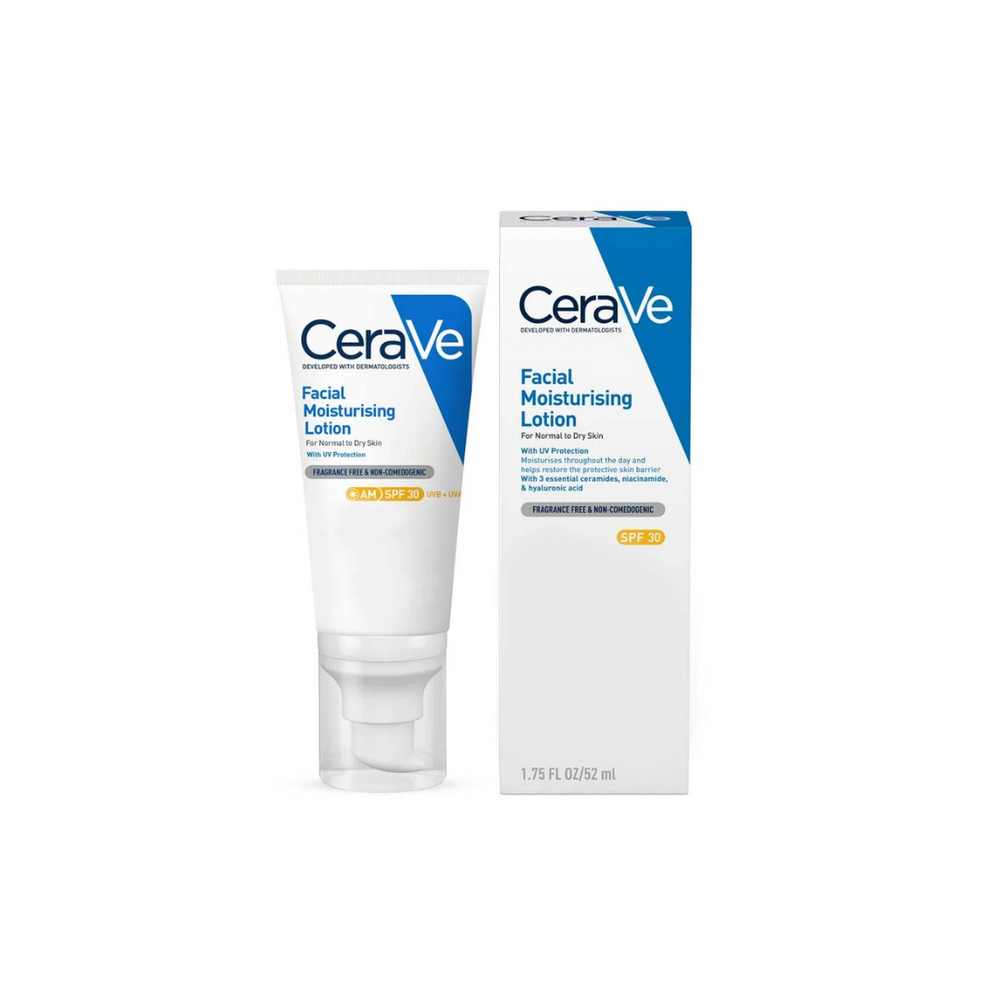 CeraVe AM Facial Daily Moisturising Lotion with SPF 30