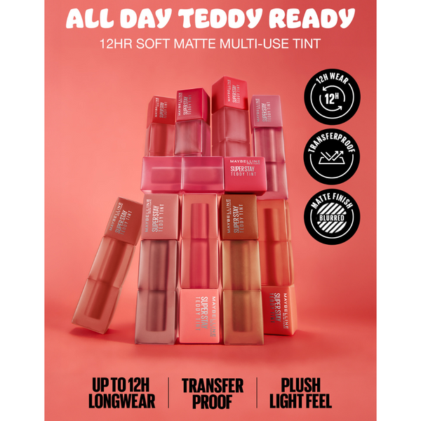 Maybelline Superstay Teddy Tint - Liquid Lip Tint