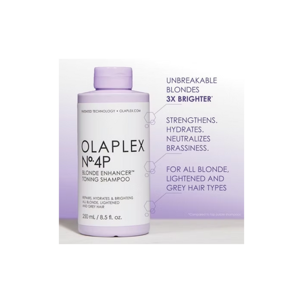 Olaplex No.4P Blonde Enhancer Toning Shampoo